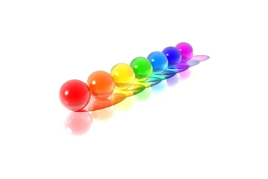 Wallpapers Amazing Colored Glass Balls 1920x1200