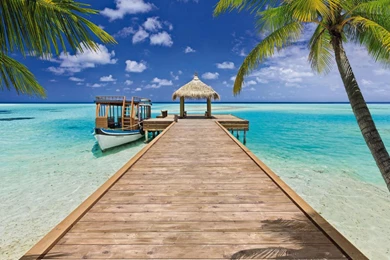 Beach Resort Widescreen Hd Wallpapers For Desktop Backgrounds ...