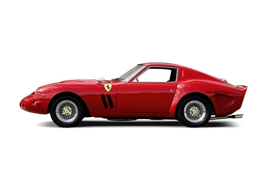 Red Ferrari 250 Gto White Backgrounds