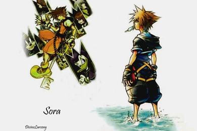 Kingdom Hearts Wallpapers Sora By DivineLarceny On DeviantArt