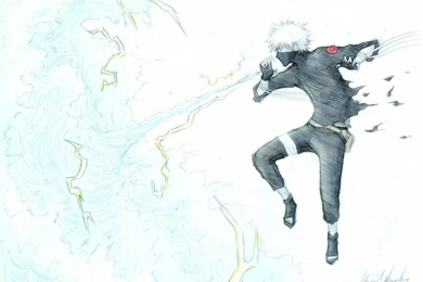 Naruto Shippuden Masks Anime Flower Petals Kakashi Hatake White ...