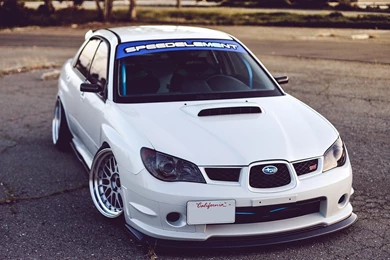 Subaru Impreza, WRX, STI, Close Up, White   HD Wallpapers