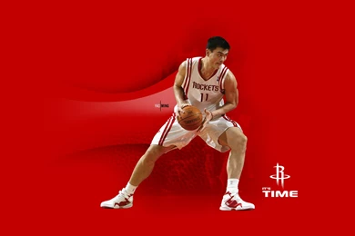 Yao Ming Of The Rockets Desktop Wallpapers