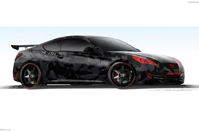 Hyundai Street Concepts Genesis Coupe Widescreen Exotic Car ...