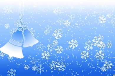 Free Snowflake Background, Bells   HD Wallpapers