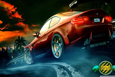 BMW M3 Street Style HD Desktop Wallpapers : Widescreen : Fullscreen