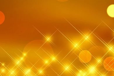 Gold Glitter Particles iPhone Wallpapers