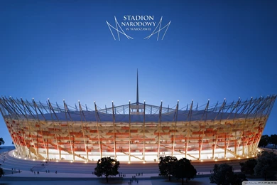 The National Stadium In Warsaw   UEFA Euro 2012 Wallpapers Full HD ...