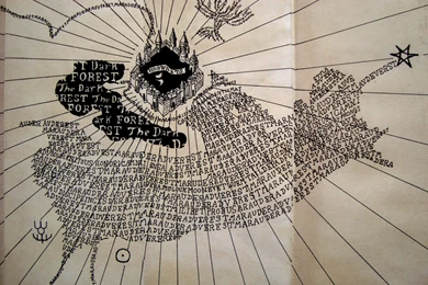 Marauder Map (Astronomy Tower) By THCooneyArt On DeviantArt