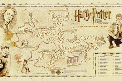 Nerdovore: Fantasy World Maps: Harry Potter