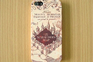Personalised Case, Accessories, Marauder's Map Cover iPhone 5S ...