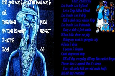 BLUE BANDANAS Graphics And Comments