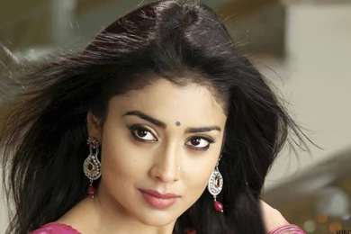 South Indian Celebrity Shriya Saran Beautiful Cute Face Wallpapers ...