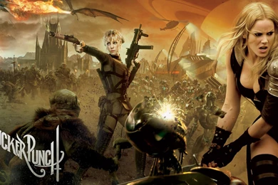 Women Who Rock: Sucker Punch Wallpaper, HD Widescreen, Movie ...