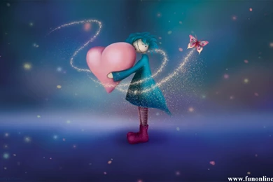 3D Animated Love Wallpaper2 1024×640