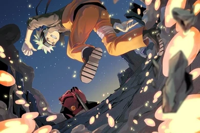 Naruto Shippuden Night Sky Stars Uzumaki Naruto