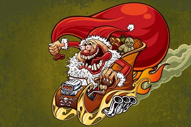 Funny Santa Claus Wallpapers