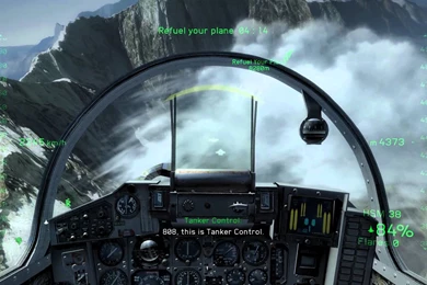 Tom Clancy's H.A.W.X 2 Interception Course   Mission 5   YouTube