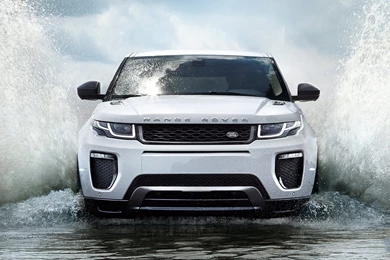 White Land Rover Range Rover Evoque Off Road Wallpapers