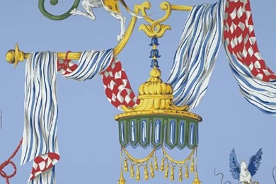 Scalamandre Venetian Carnival Wallpapers A & B Panels