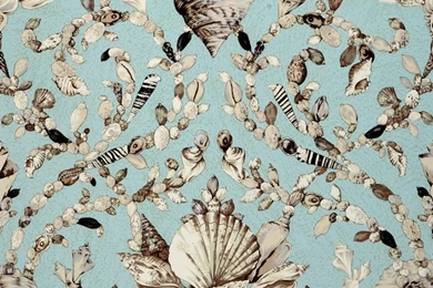 WP81586 004 Seashell Baroque Seaweed By Scalamandre