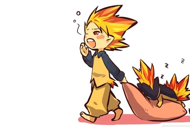 Quilava Pokemon HD Desktop Wallpapers : Fullscreen : Mobile