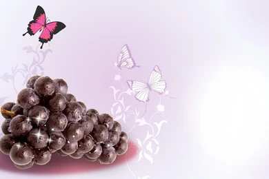 Desktop Wallpapers · Gallery · Windows 7 · Grape Cluster Windows 7 ...