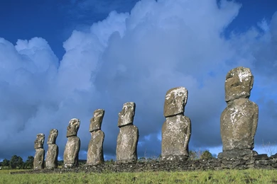 Wide HD Cool Easter Island Pictures Wallpapers