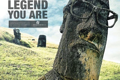 Easter Island Viral Advertisement Artwork Glasses Wallpapers ...