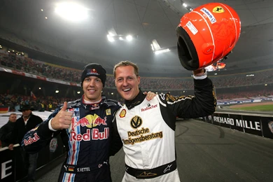 Sebastian Vettel And Michael Schumacher HD Wallpapers