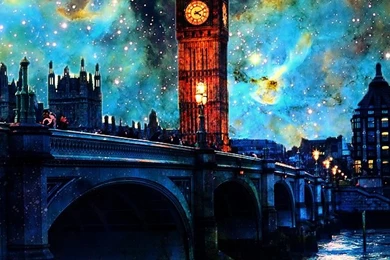Fanasy Night In London iPhone 4s Wallpapers Download