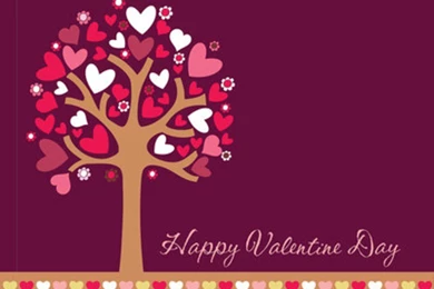 Happy Valentine's Day Wallpapers And Border Vector Pack   Download ...