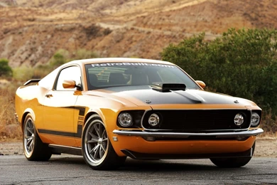 1969 Mustang Yellow