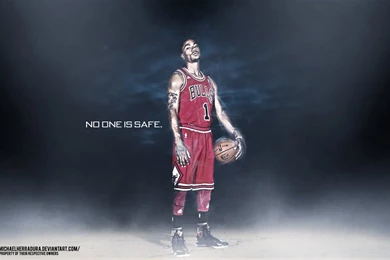 Derrick Rose NO ONE IS SAFE Wallpapers By Michaelherradura On ...