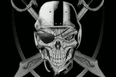 The Gallery For   > Oakland Raiders Skull Wallpapers