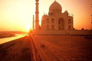 Taj Mahal Best Photo Of Taj Mahal Water Reflection Wallpapers HD ...