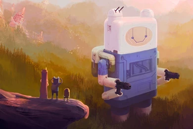 1920x1080 Jack, Princess Bubblegum, Art, Adventure Time, Finn ...