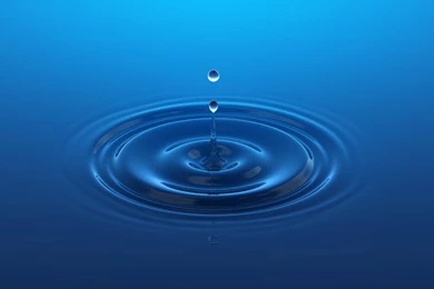Blue Water Drop Backgrounds