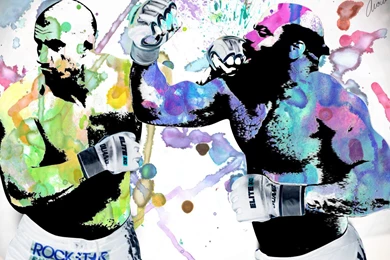 Mma Watercolor Kimbo Slice Wallpapers