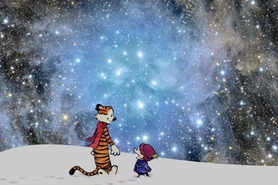 Snow Outer Space Calvin And Hobbes Wallpapers