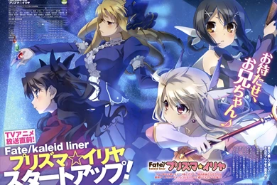 Wallpapers Fate Kaleid Minitokyo Liner Prisma Illya .2 5028x3544 ...