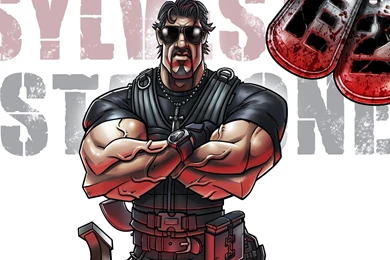 USE Sylvester Stallone Caricature Wallpapers HD