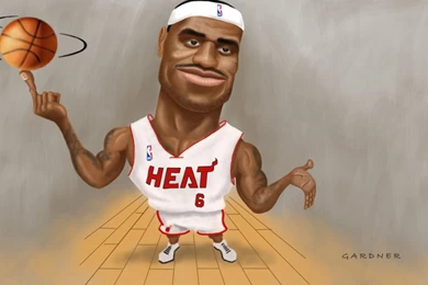 Lebron James Caricature Wallpapers For Fullscreen Desktop 800x600