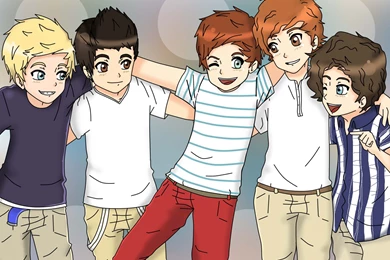 Description: One Direction Caricature Wallpapers Is A Hi Res ...