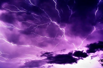 LIGHTENING PURPLE HAZE WALLPAPER (