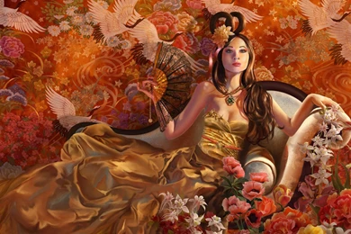 Beautiful Girl Art Wallpapers 1920x1080