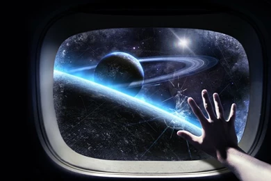 View From A Spaceship Window Wallpapers