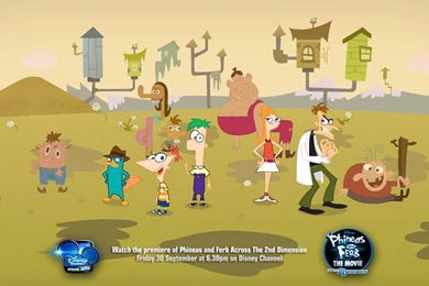 Phineas & Ferb Across The 2ND Demention   Movies & T.V Shows ...