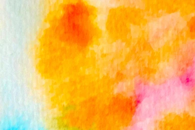 Pattern Paint Orange Water Blue