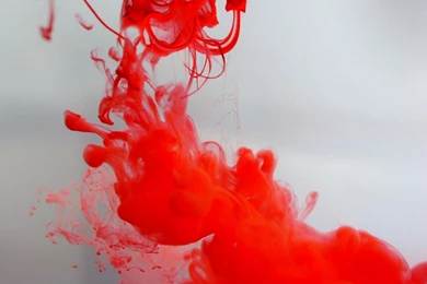 Abstract Red Liquid Paint Artwork Water Colors Wallpapers
